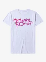 My Chemical Romance Pink Logo Boyfriend Fit Girls T-Shirt