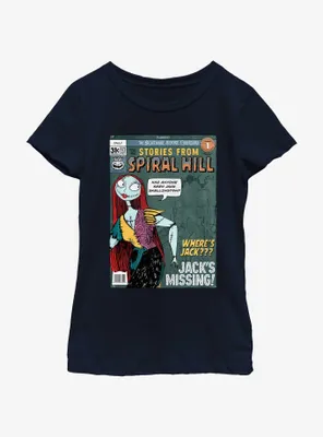 Disney The Nightmare Before Christmas Stories From Spiral Hill Sally Youth Girls T-Shirt