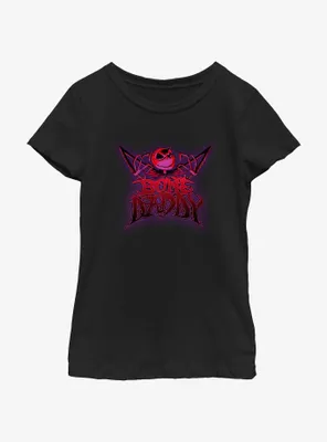 Disney The Nightmare Before Christmas Bone Daddy Jack Skellington Youth Girls T-Shirt
