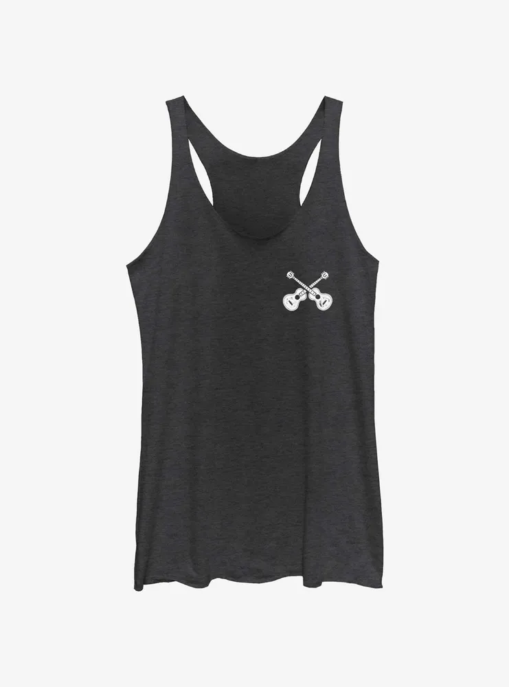 Disney Pixar Coco Pocket Guitars Womens Tank Top