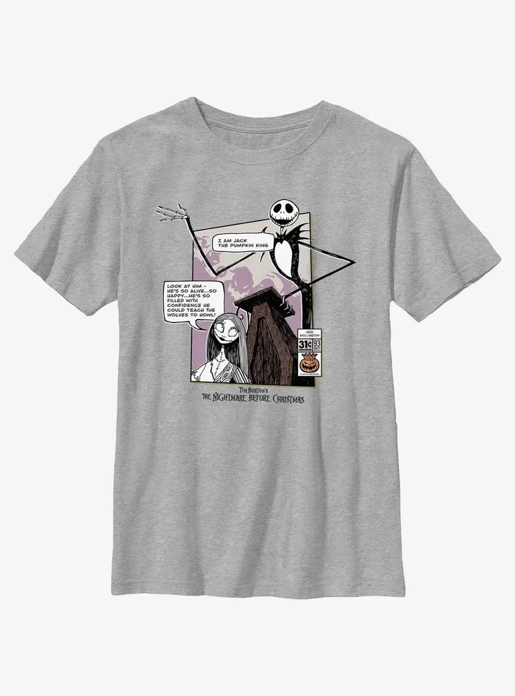 Disney The Nightmare Before Christmas Look At Him Pumpkin King Youth T-Shirt