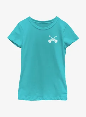 Disney Pixar Coco Pocket Guitars Youth Girls T-Shirt