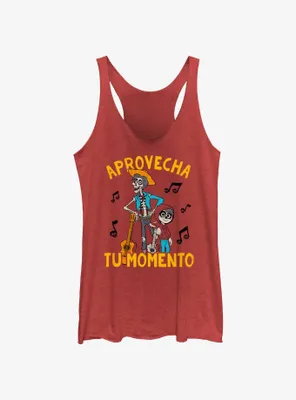 Disney Pixar Coco Aprovecha Tu Momento Hector and Miguel Womens Tank Top