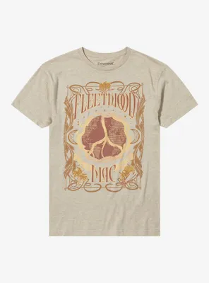 Fleetwood Mac Live Concert Heather Oatmeal T-Shirt