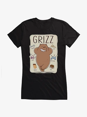 We Bare Bears Grizz Girls T-Shirt