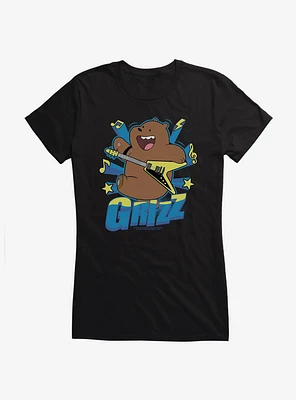 We Bare Bears Rockin Grizz Girls T-Shirt