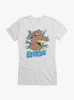 We Bare Bears Rockin Grizz Girls T-Shirt
