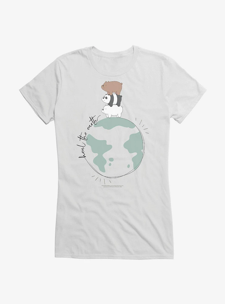 We Bare Bears Heal The Earth Girls T-Shirt