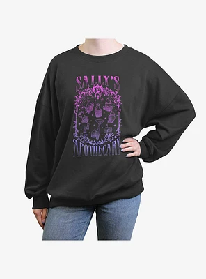 Disney Nightmare Before Christmas Sally's Dark Apothecary Girls Oversized Sweatshirt