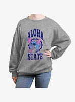 Disney Lilo & Stitch Aloha State Surf Girls Oversized Sweatshirt