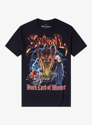 The Lord Of Rings Sauron Metal T-Shirt