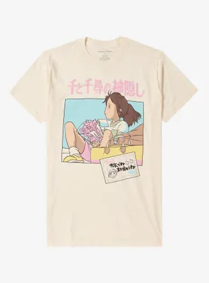 Studio Ghibli Spirited Away Chihiro Bouquet T-Shirt