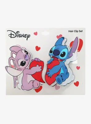 Disney Lilo & Stitch Stitch & Angel Claw Hair Clip Set