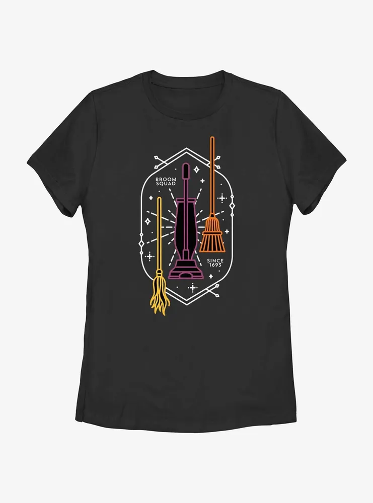 Disney Hocus Pocus Broom Squad Womens T-Shirt