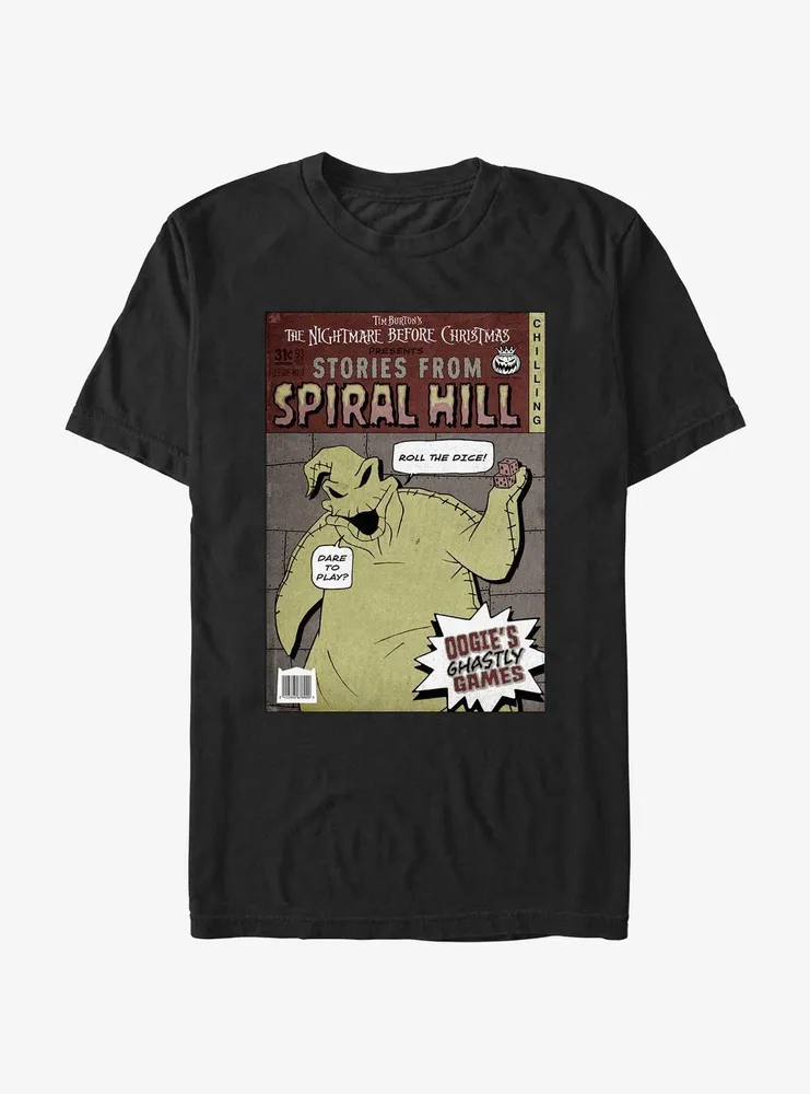 Disney The Nightmare Before Christmas Stories From Spiral Hill Oogie Boogie T-Shirt