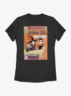 Disney The Nightmare Before Christmas Stories From Spiral Hill Boogie's Boys Womens T-Shirt
