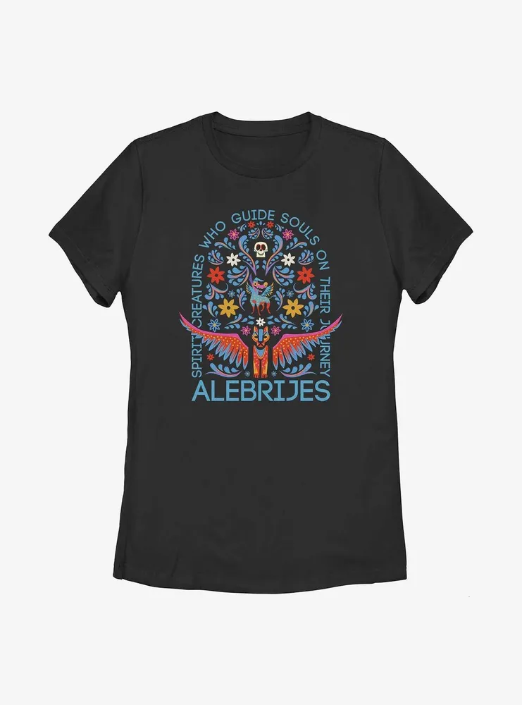 Disney Pixar Coco Alebrijes Spirit Guides Womens T-Shirt