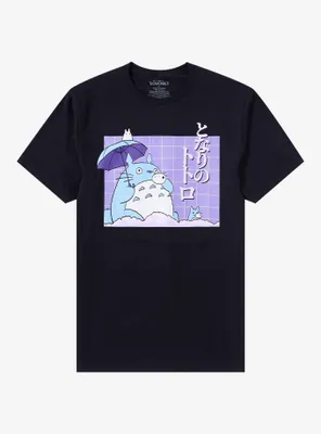 Studio Ghibli My Neighbor Totoro Ocarina Grid T-Shirt