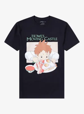 Studio Ghibli Howl's Moving Castle Markl Breakfast T-Shirt