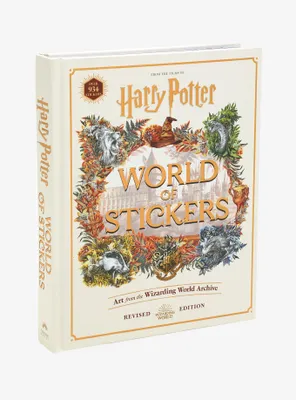 Harry Potter World of Stickers Art Book