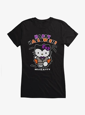 Hello Kitty Happy Halloween Vampire Girls T-Shirt