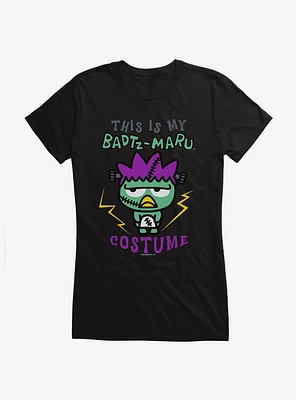 Badtz-Maru This Is My Costume Frankenstein Girls T-Shirt
