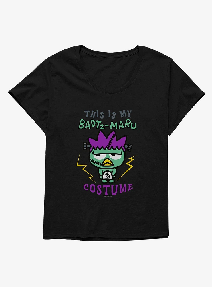 Badtz-Maru This Is My Costume Frankenstein Girls T-Shirt Plus