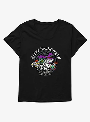 Hello Kitty And Friends Group Halloween Costume Girls T-Shirt Plus