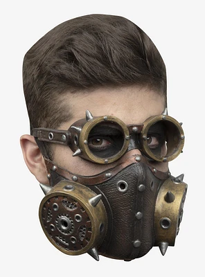 Steampunk Muzzle and Glasses Mask