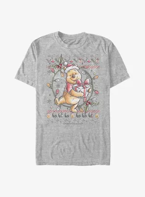Disney Winnie The Pooh Christmas Bear Big & Tall T-Shirt