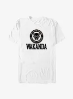 Marvel Black Panther Wakanda Collegiate Badge Big & Tall T-Shirt