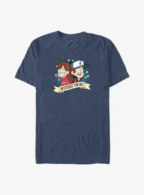 Disney Gravity Falls Mystery Twins Mabel and Dipper Big & Tall T-Shirt