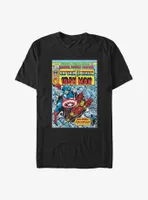 Marvel Avengers Captain America & Iron Man Big Tall T-Shirt