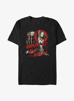 Marvel Werewolf By Night Blood Moon Big & Tall T-Shirt