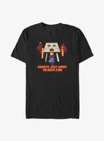 Minecraft Ghasts Just Want To Have Fun Big & Tall T-Shirt