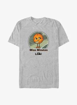 Marvel Loki Miss Minutes Badge Big & Tall T-Shirt