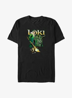 Marvel Loki Mischief Mayhem Big & Tall T-Shirt