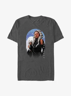 Star Wars Ahsoka Poster Big & Tall T-Shirt