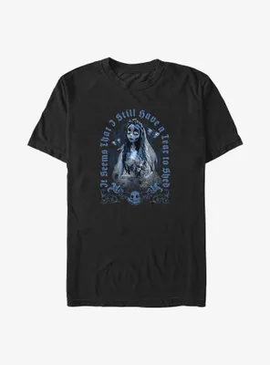 Tim Burton's Corpse Bride Emily Tear To Shed Big & Tall T-Shirt