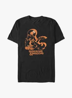 Dungeons & Dragons Halloween Ampersand Logo Big Tall T-Shirt