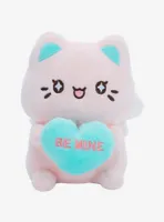 Tasty Peach Pink Candy Heart Meowchi Plush