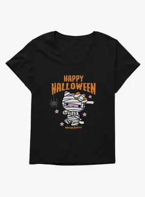 Hello Kitty Mummy Happy Halloween Womens T-Shirt Plus