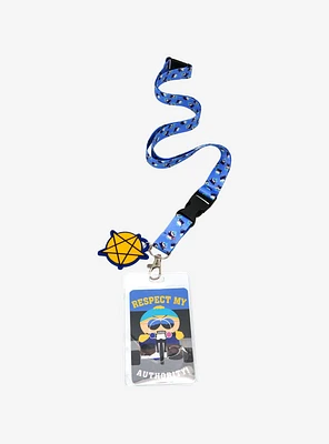 South Park Cartman Respect My Authority Lanyard