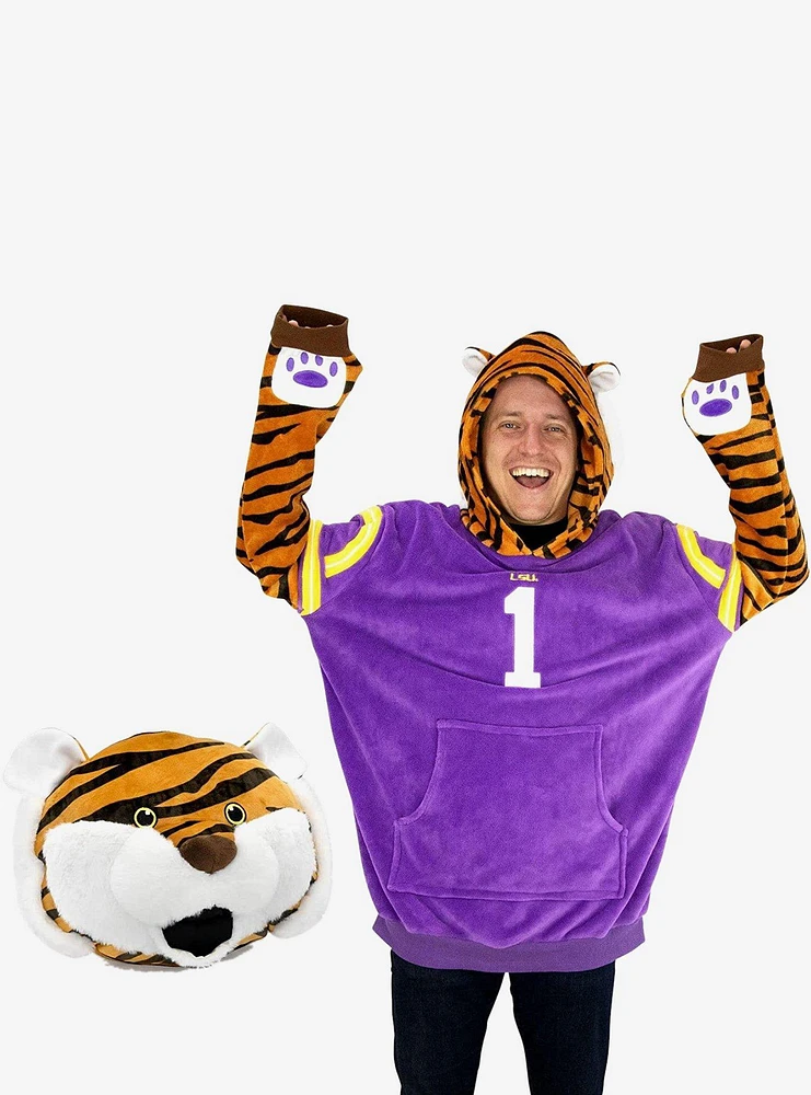 Plushible 2-in-1 Louisiana State University Mike The Tiger Snugible