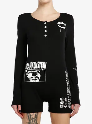Universal Monsters Icons Long-Sleeve Romper