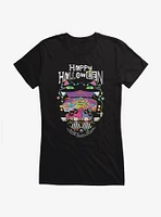 Little Twin Stars Trunk Or Treat Halloween Girls T-Shirt