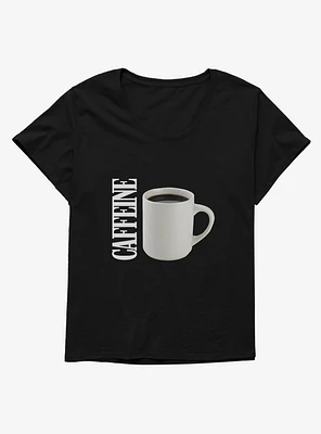 Hot Topic Caffeine Mug Girls T-Shirt Plus
