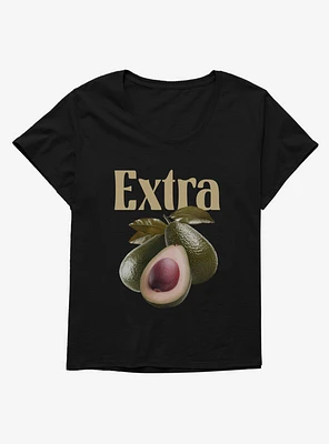 Hot Topic Extra Avocado Girls T-Shirt Plus