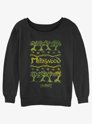 the Lord of Rings Mirkwood Womens Slouchy Sweatshirt