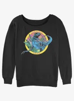 Jurassic Park Ranger Womens Slouchy Sweatshirt